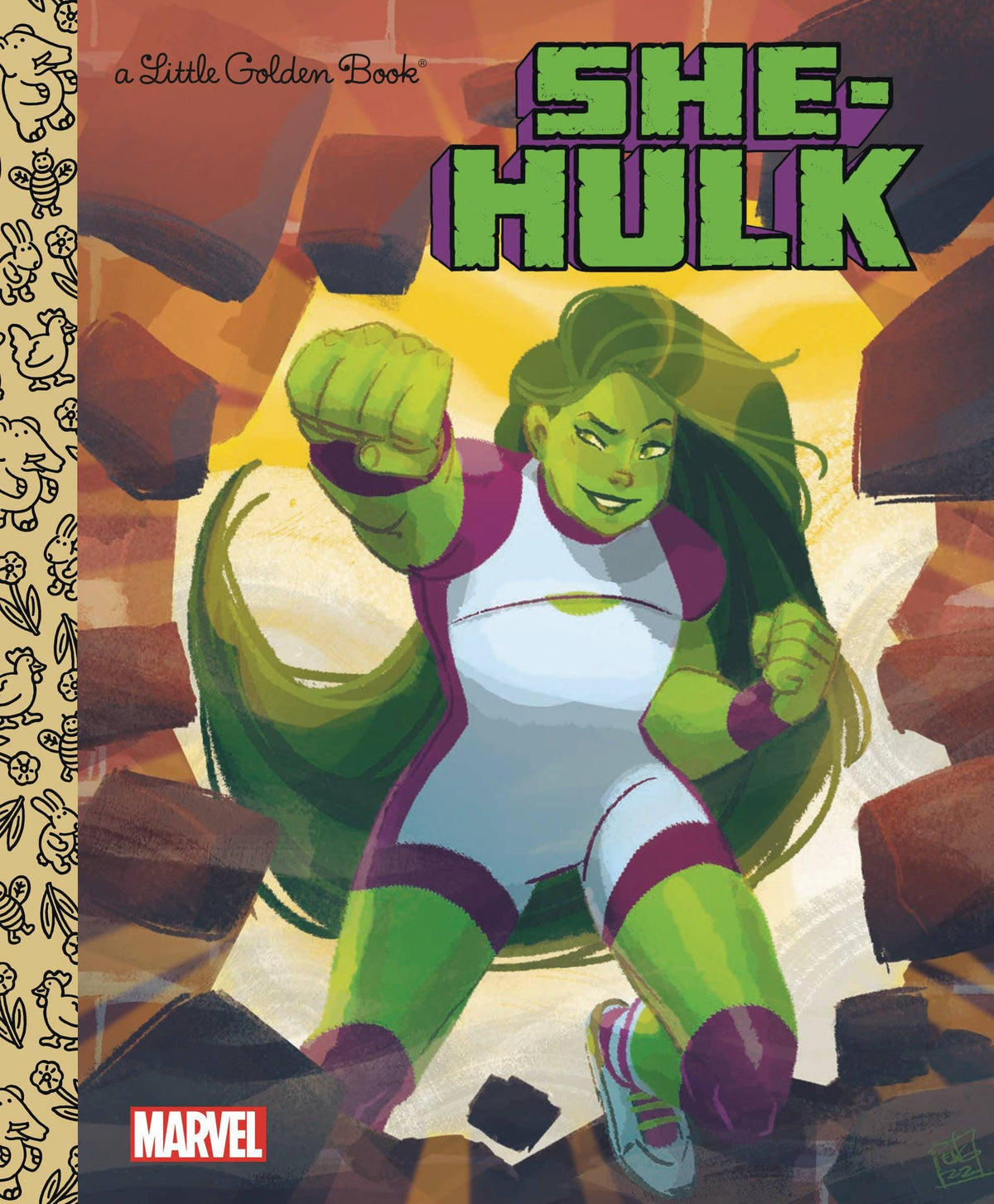 Golden Books Books MARVEL SHE HULK LITTLE GOLDEN BOOK 9780593570999 DEC221369