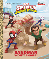 Golden Books Books > Kids Little Golden Book: Sandman Won't Share 9780593483022 JUN221590