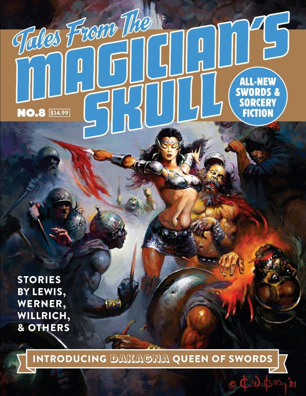 Goodman Games Tabletop Games > Role-Playing Games Tales From The Magicians Skull #8 9781956449181 GMG 4507