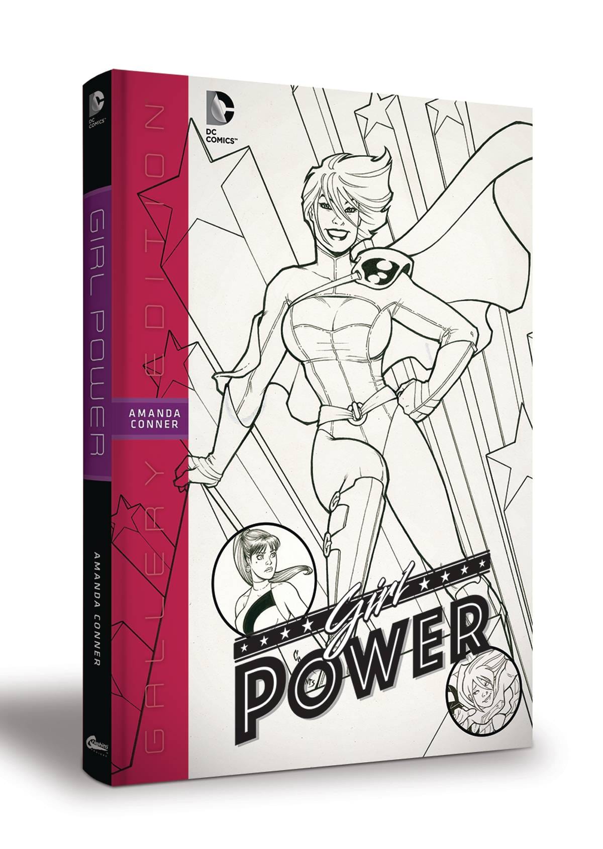GRAPHITTI DESIGNS Graphic Novel Girl Power Amanda Conner Gallery Edition HC 9781401267933 AUG218868