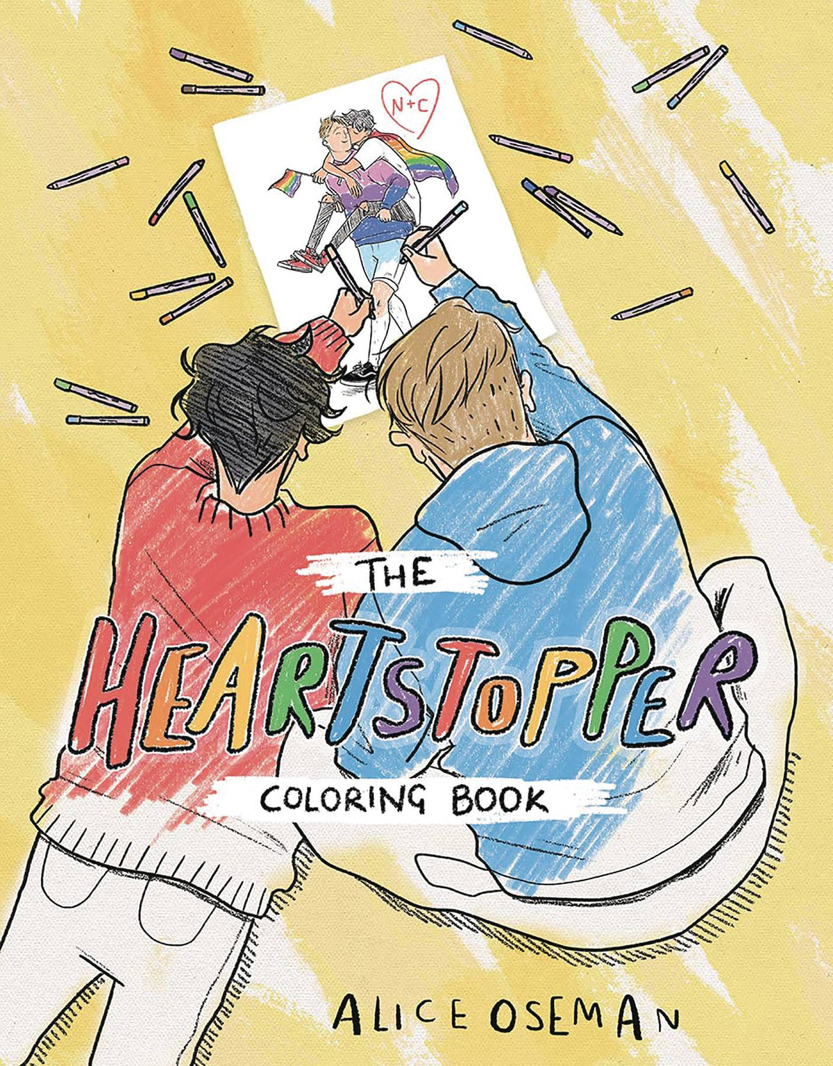 Graphix Books HEARTSTOPPER OFFICIAL COLORING BOOK 9781338853902 AUG221488