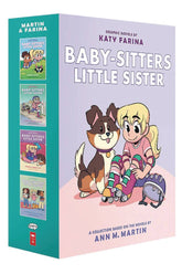 GRAPHIX Graphic Novel > Kids Baby Sitters Little Sister GN Boxed Set #1 Vol 1-4 9781338790924 AUG211797