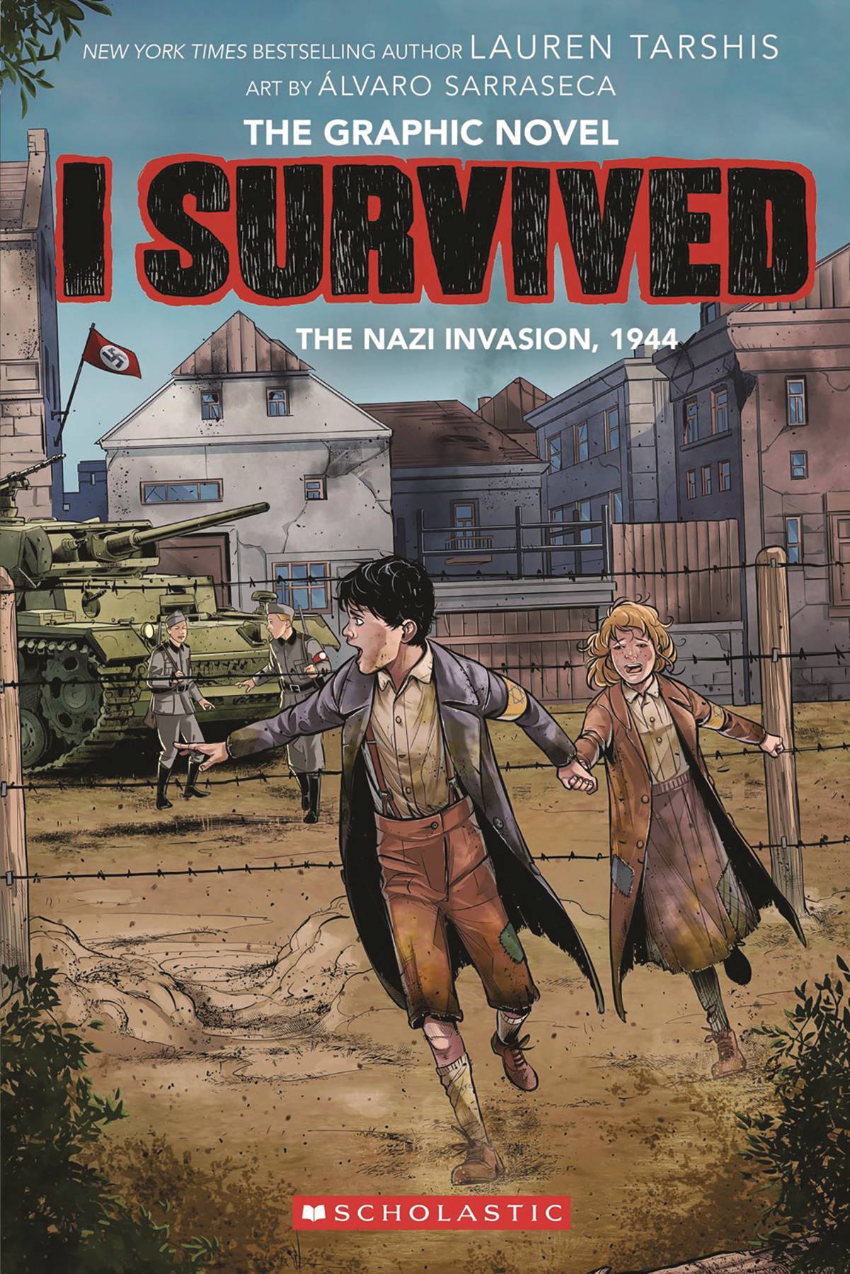 GRAPHIX Graphic Novel > Kids I Survived GN Vol 03 Nazi Invasion 1944 9781338666373 STL174195