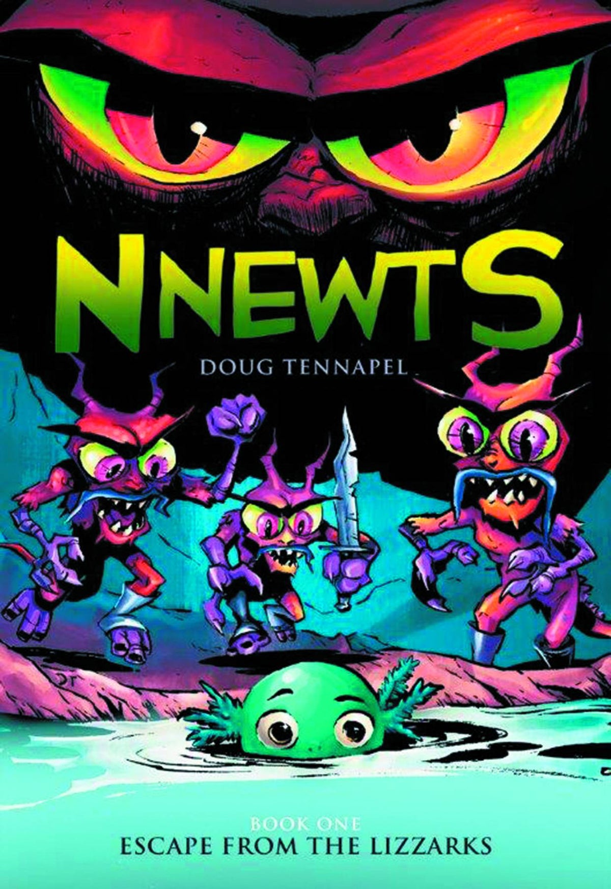 GRAPHIX Graphic Novel > Kids Nnewts GN Vol 01 Escape From Lizzarks 9780545676465 OCT141510