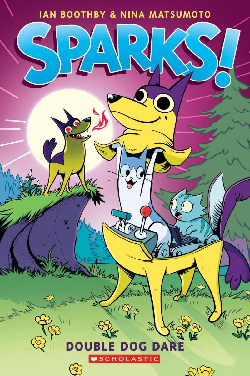 GRAPHIX Graphic Novel > Kids Sparks GN Vol 02 Double Dog Dare 9781338339901 AUG201390