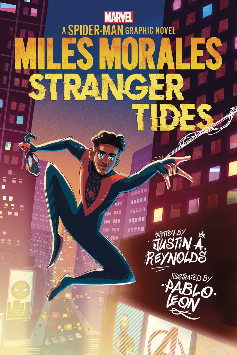 GRAPHIX Graphic Novel > Kids Miles Morales Stranger Tides GN 9781338826395 AUG221493