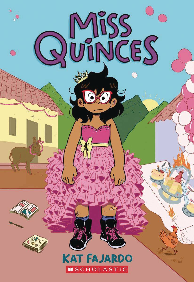 GRAPHIX Graphic Novel > Kids Miss Quinces GN 9781338535594 FEB221501