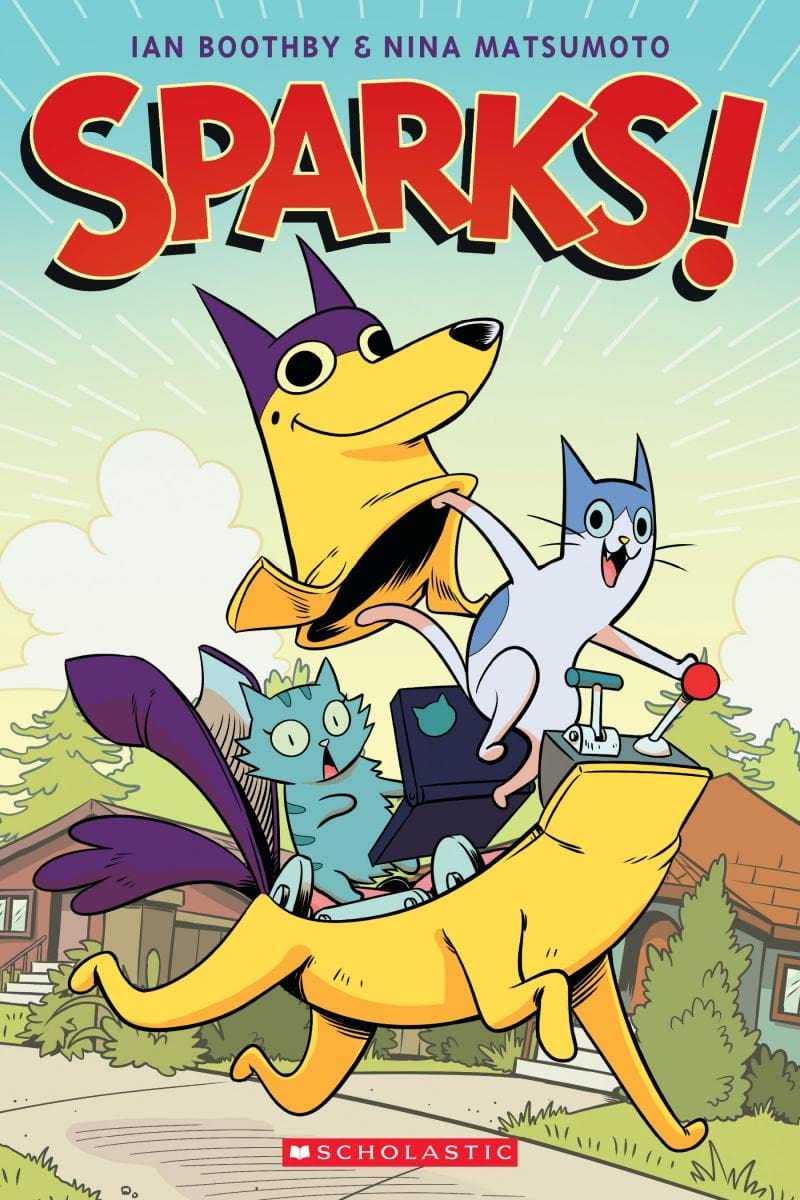 GRAPHIX Graphic Novel > Kids Sparks GN 01 9781338029468 DEC171625