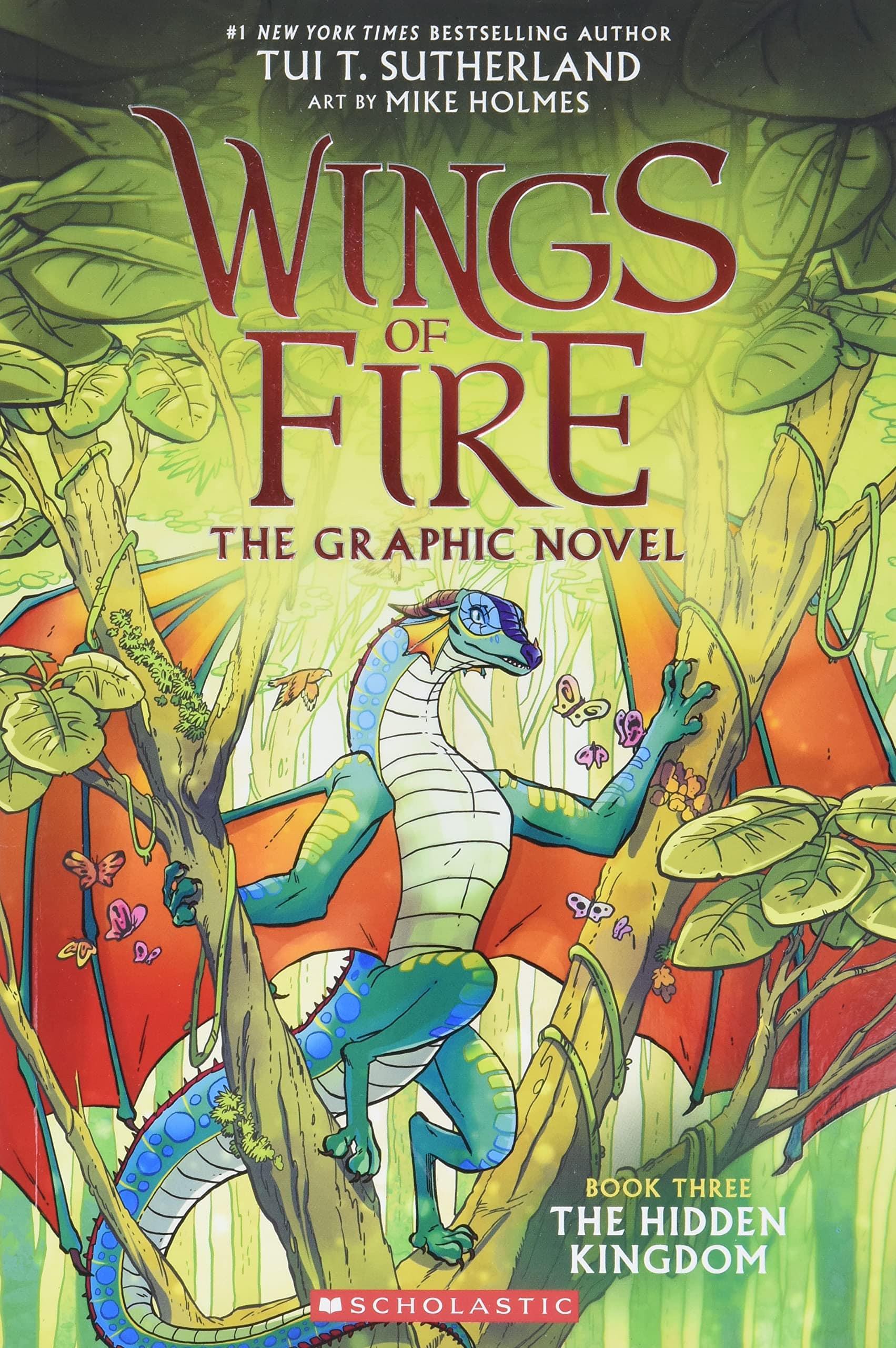 GRAPHIX Graphic Novel > Kids Wings Of Fire SC GN Vol 03 Hidden Kingdom 9781338344059 AUG191992