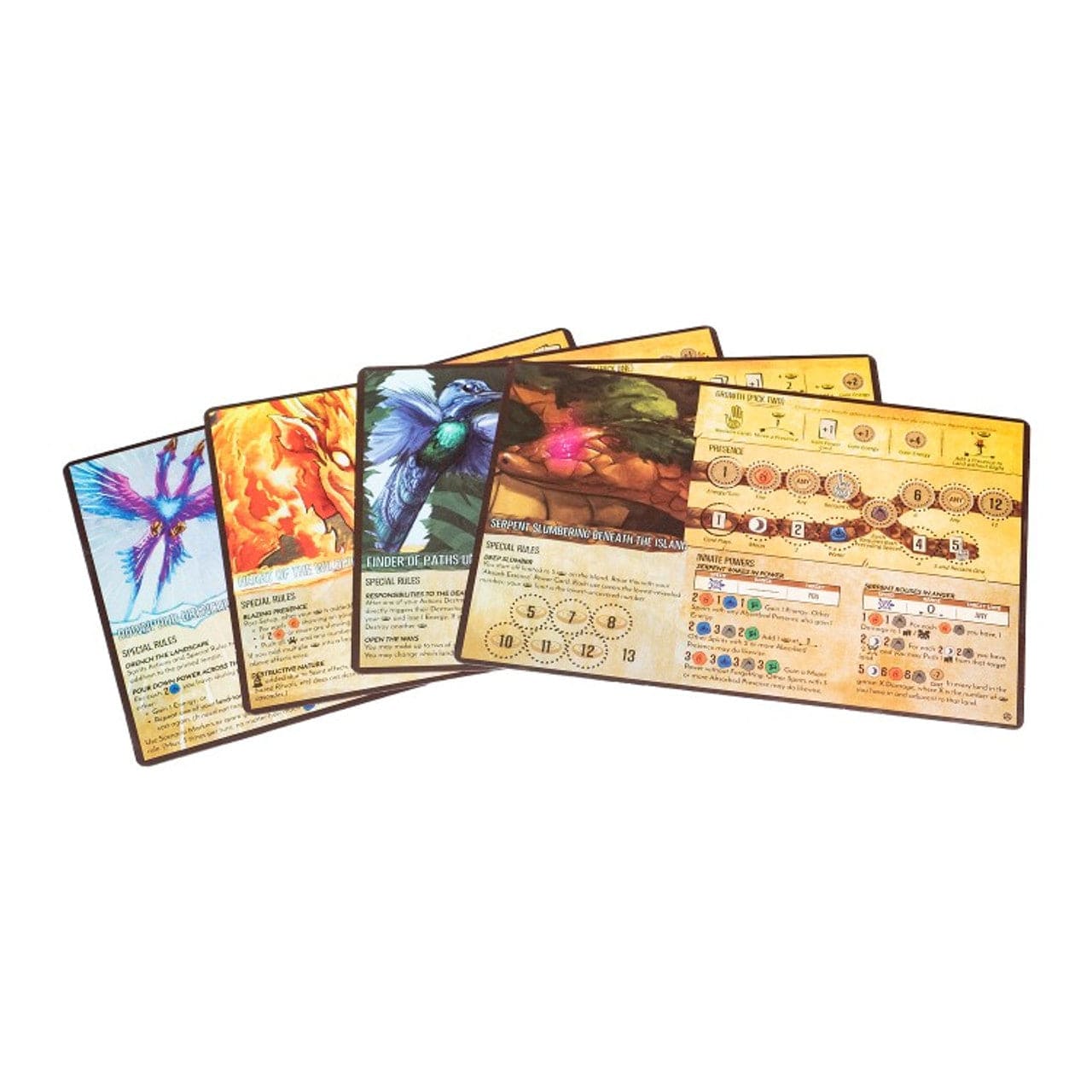 Greater Than Games Board Games > Large Box Games Spirit Island: Feather and Flame Foil Panels 850008736292 GTG SISL-FLFF