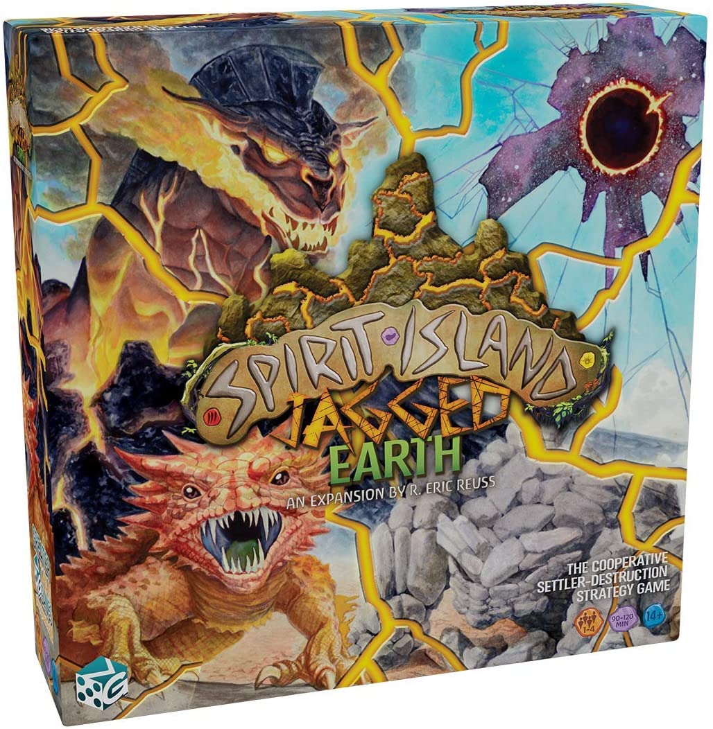 Greater Than Games Board Games > Large Box Games > Expansions Spirit Island: Jagged Earth Expansion 850008736025 GTG SISL-JETH