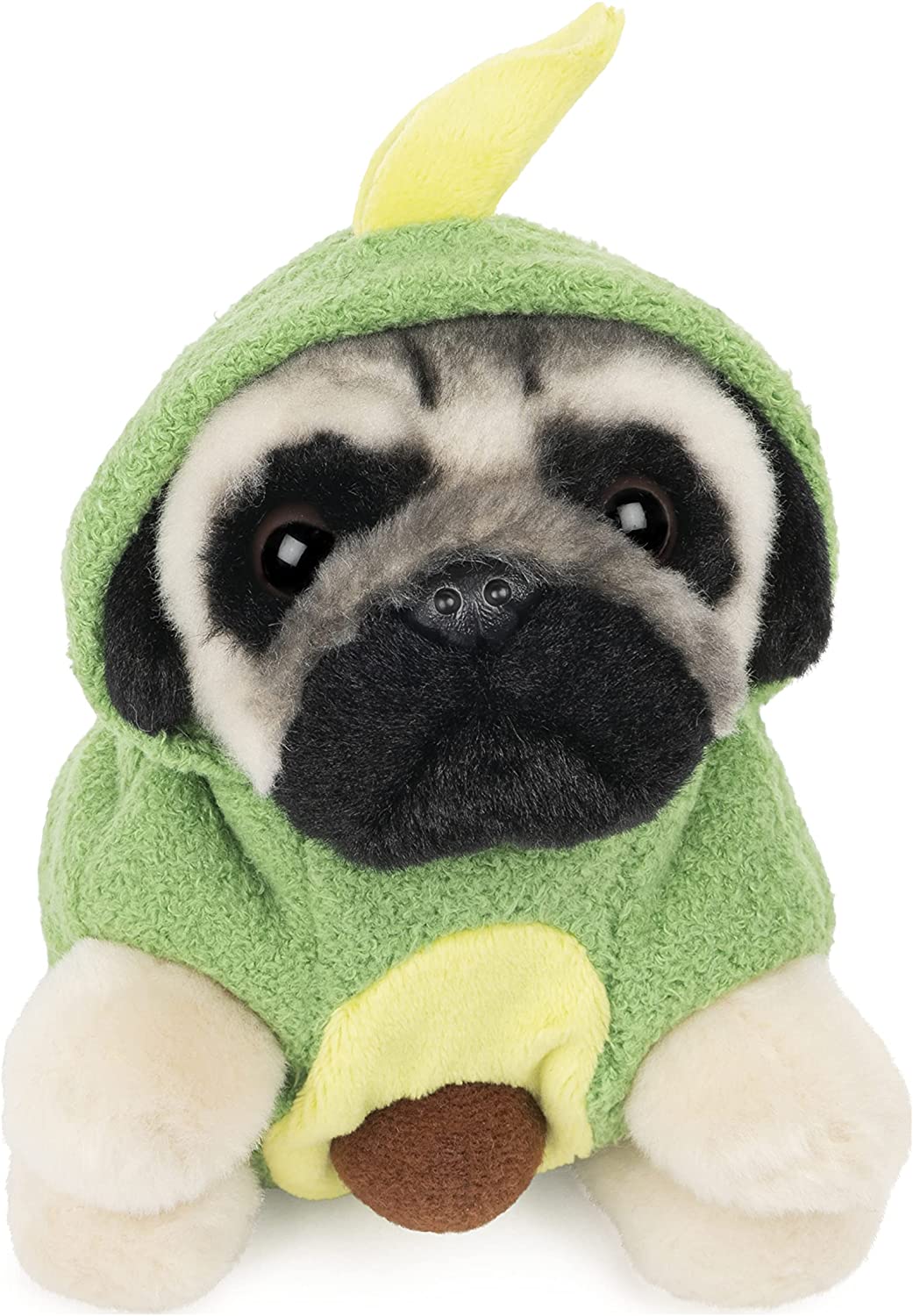 Gund Toys > Plushies Gund: Doug the Pug - Avocado Hoodie Doug 5" 778988336557