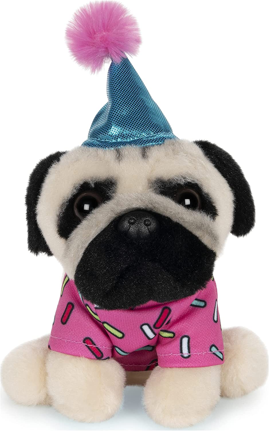 Gund Toys > Plushies Gund: Doug the Pug - Birthday 5" 778988327852