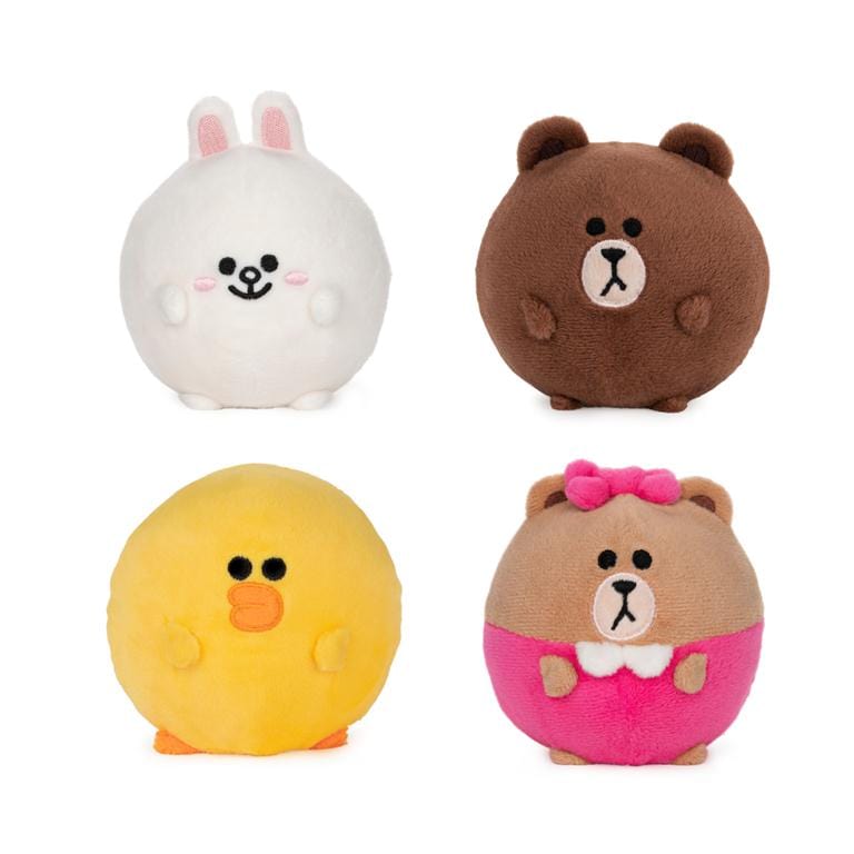 Gund: Line Friends - Assorted 3.5" Plush - Third Eye