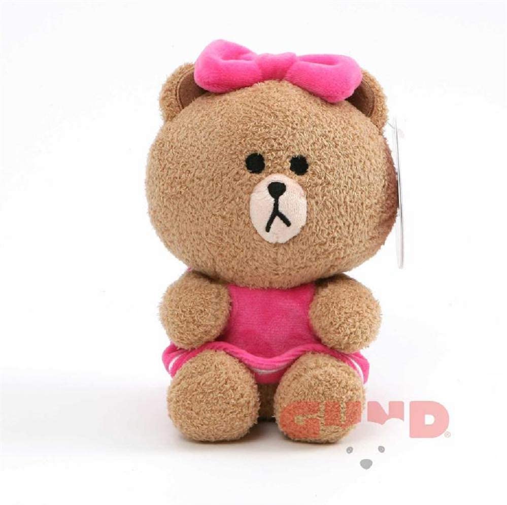 Gund Toys > Plushies Gund: Line Friends - Choco, Standing 7" 778988475416