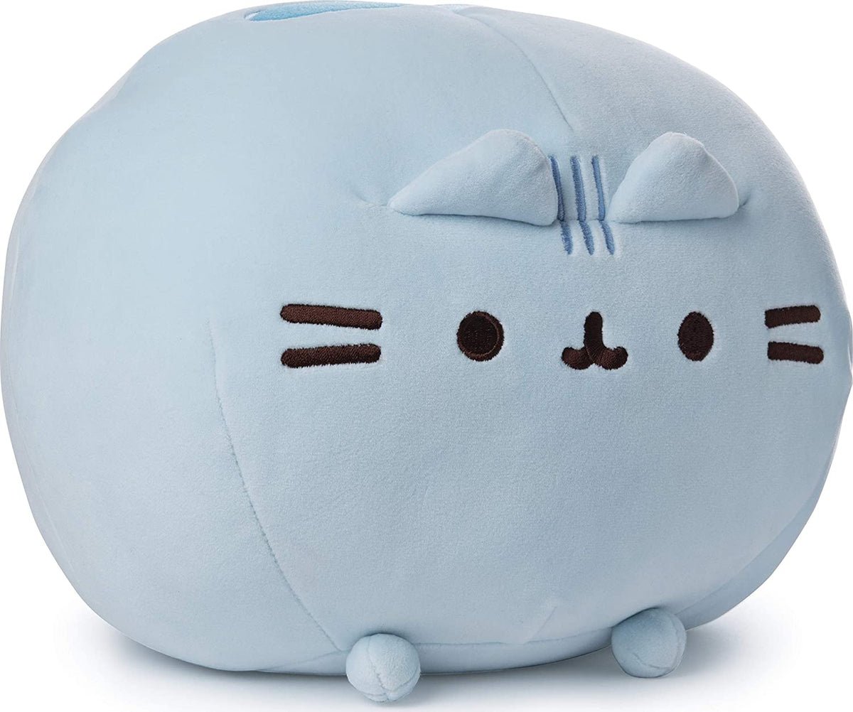 Gund Toys > Plushies Gund: Pusheen - Blue Round Squisheen 778988475027 6054311