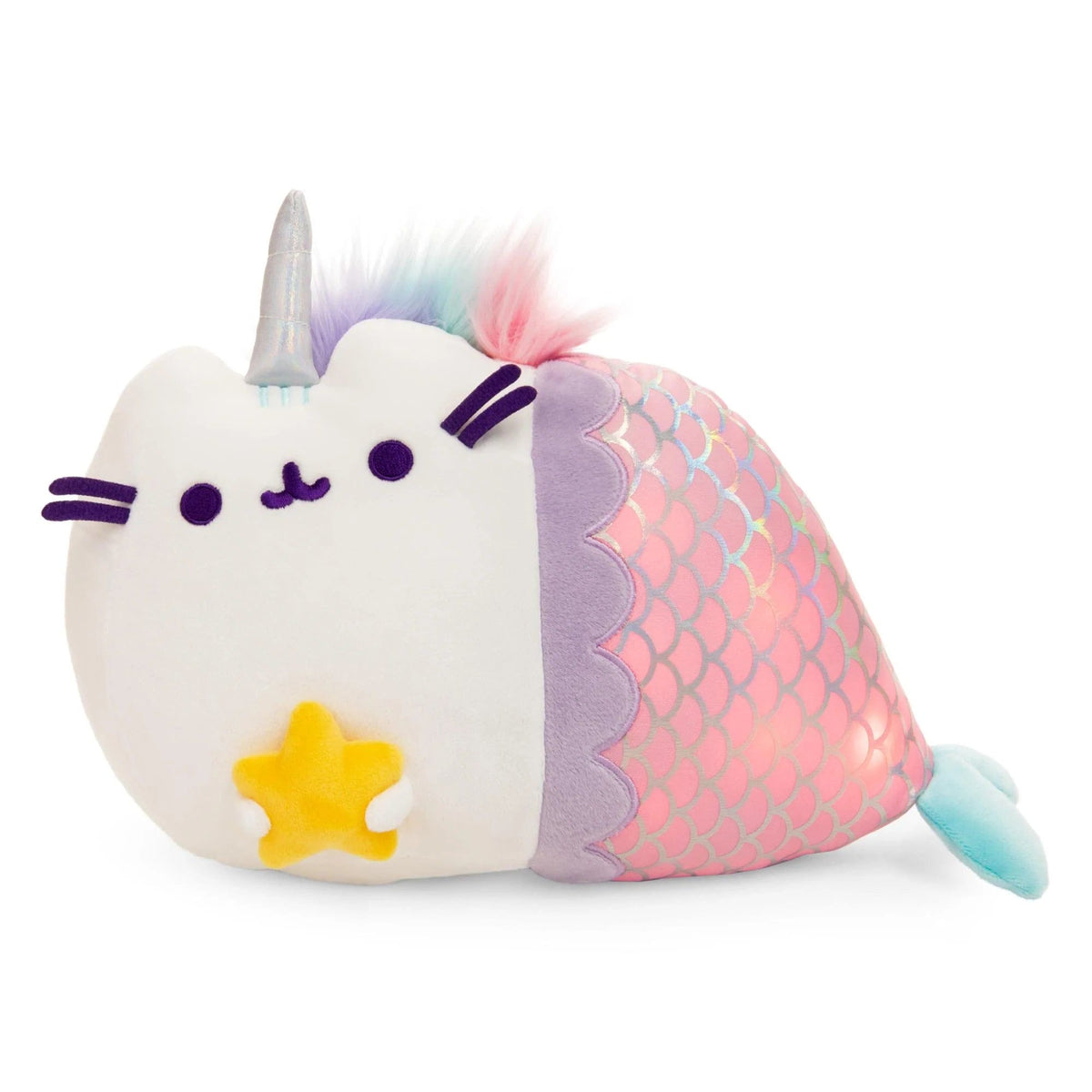Gund Toys > Plushies Gund: Pusheenicorn Mermaid - Magic Lights 778988421611