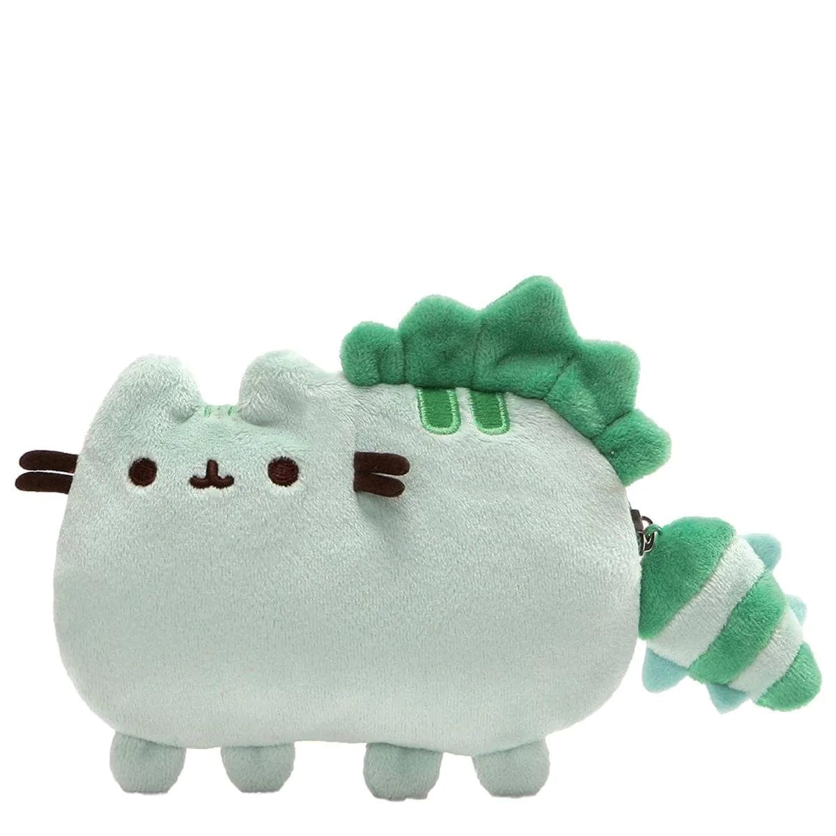 Gund Toys > Plushies Gund: Pusheenosaurus Coin Purse, Green 5" 028399112364