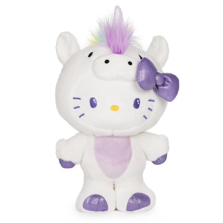 Gund Toys > Plushies Gund: Sanrio  - Hello Kitty, UnicKitty 9.5" 778988316733 6058956