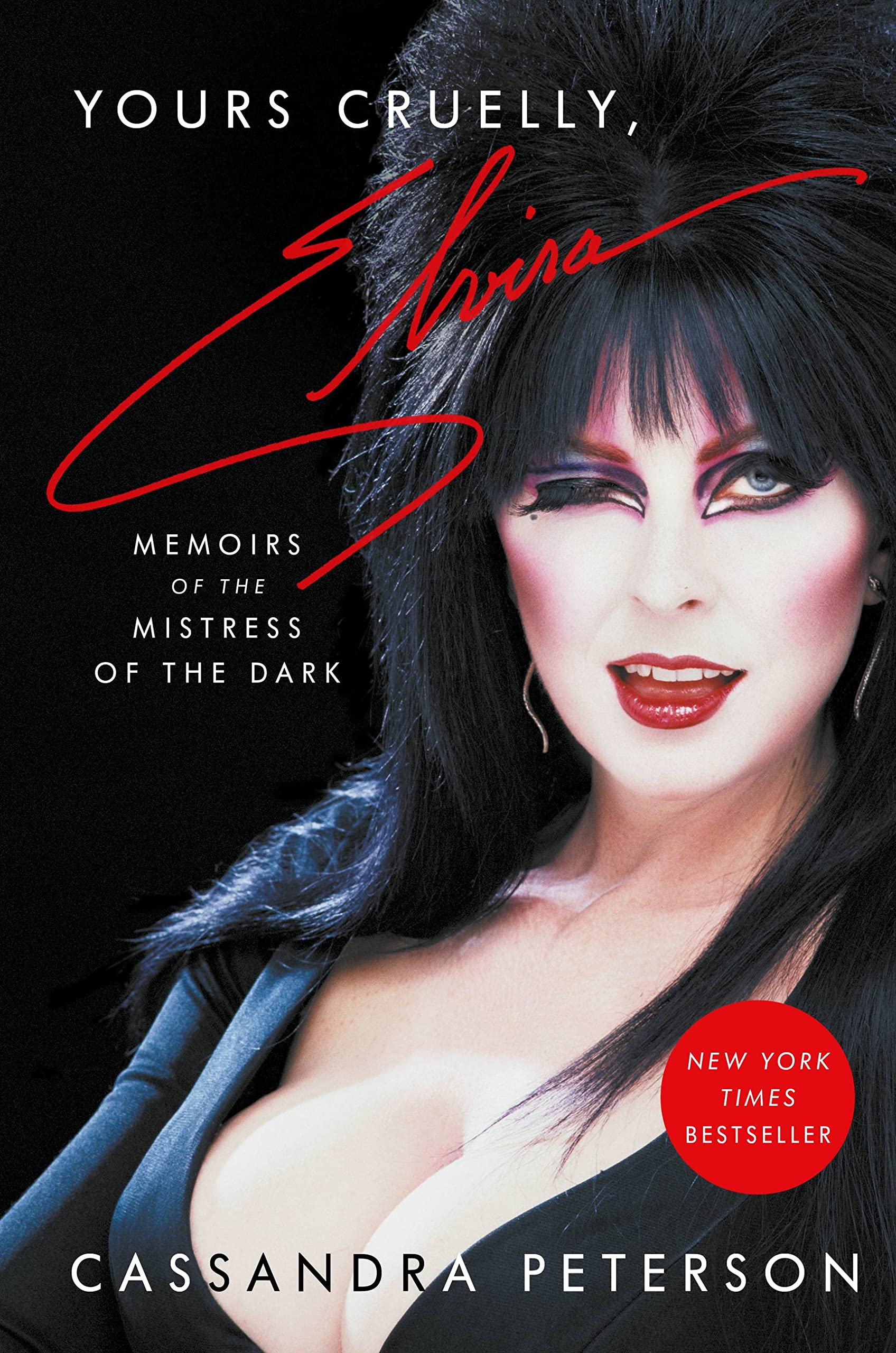 Hachette Books Yours Cruelly Elvira: Memoirs of the Mistress of the Dark HC 9780306874352