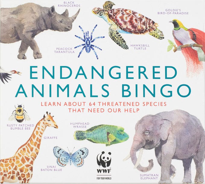 Endangered Animals Bingo - Third Eye