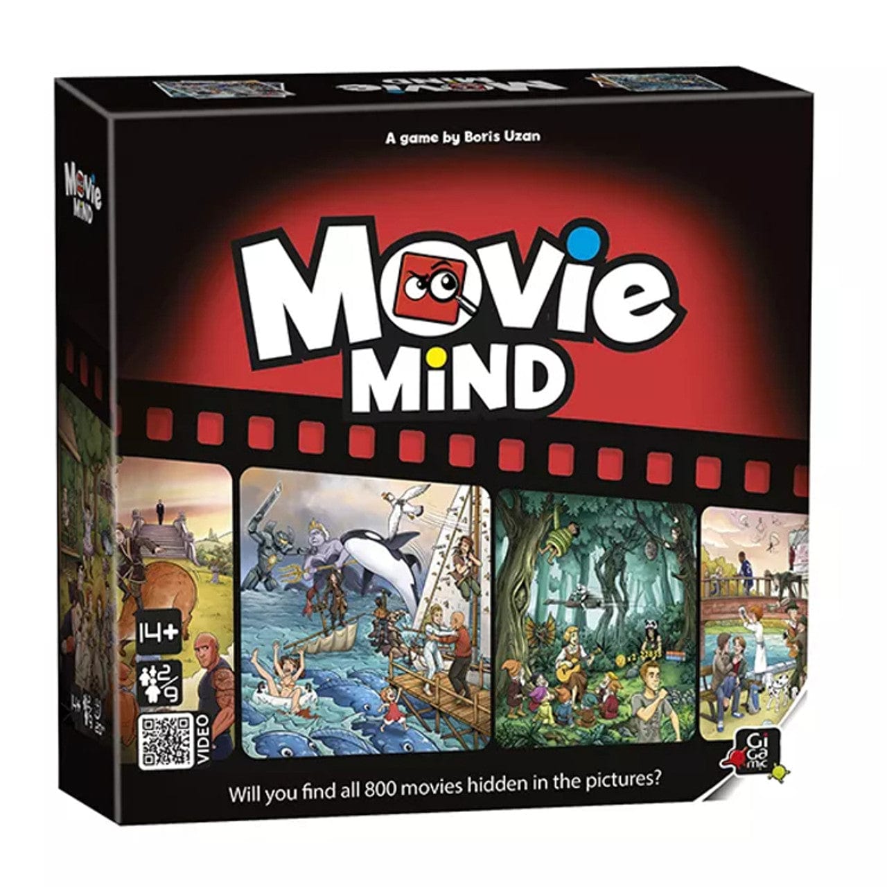 Hachette Board Games > Large Box Games Movie Mind 3421273833121 HBG GTRO-EN