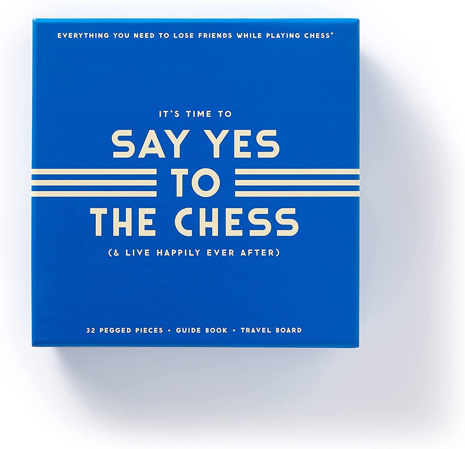 Hachette Board Games > Large Box Games Say Yes To The Chess Game Set 9780735370630 CHR 0630