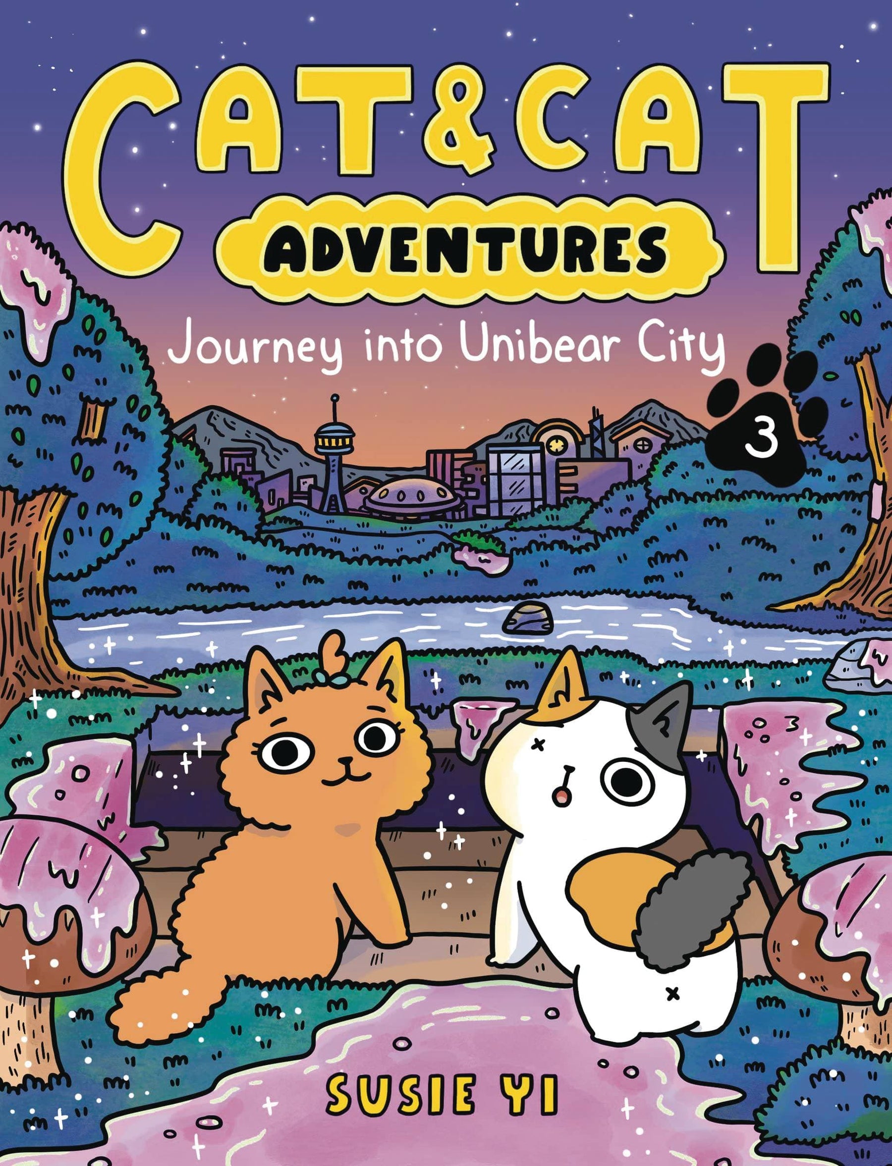 HARPER ALLEY Graphic Novel Cat & Cat Adv HC GN Vol 03 Journey Into Unibear City 9780063083875 FEB231454