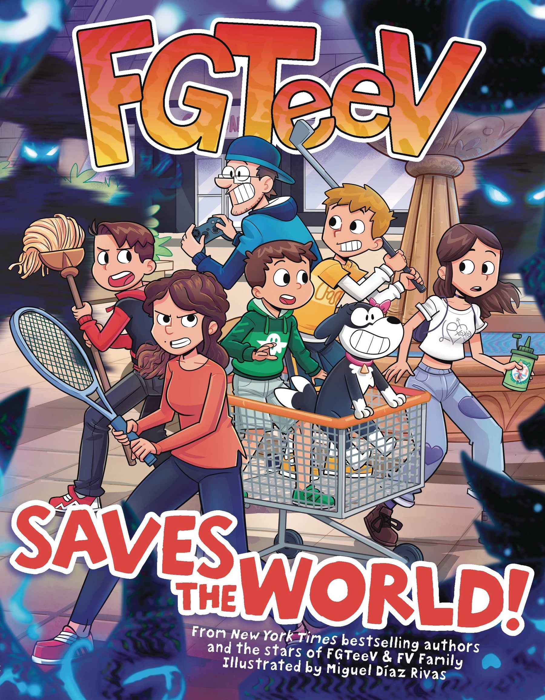HARPER ALLEY Graphic Novel Fgteev Saves The World GN 9780063042629 MAY221498