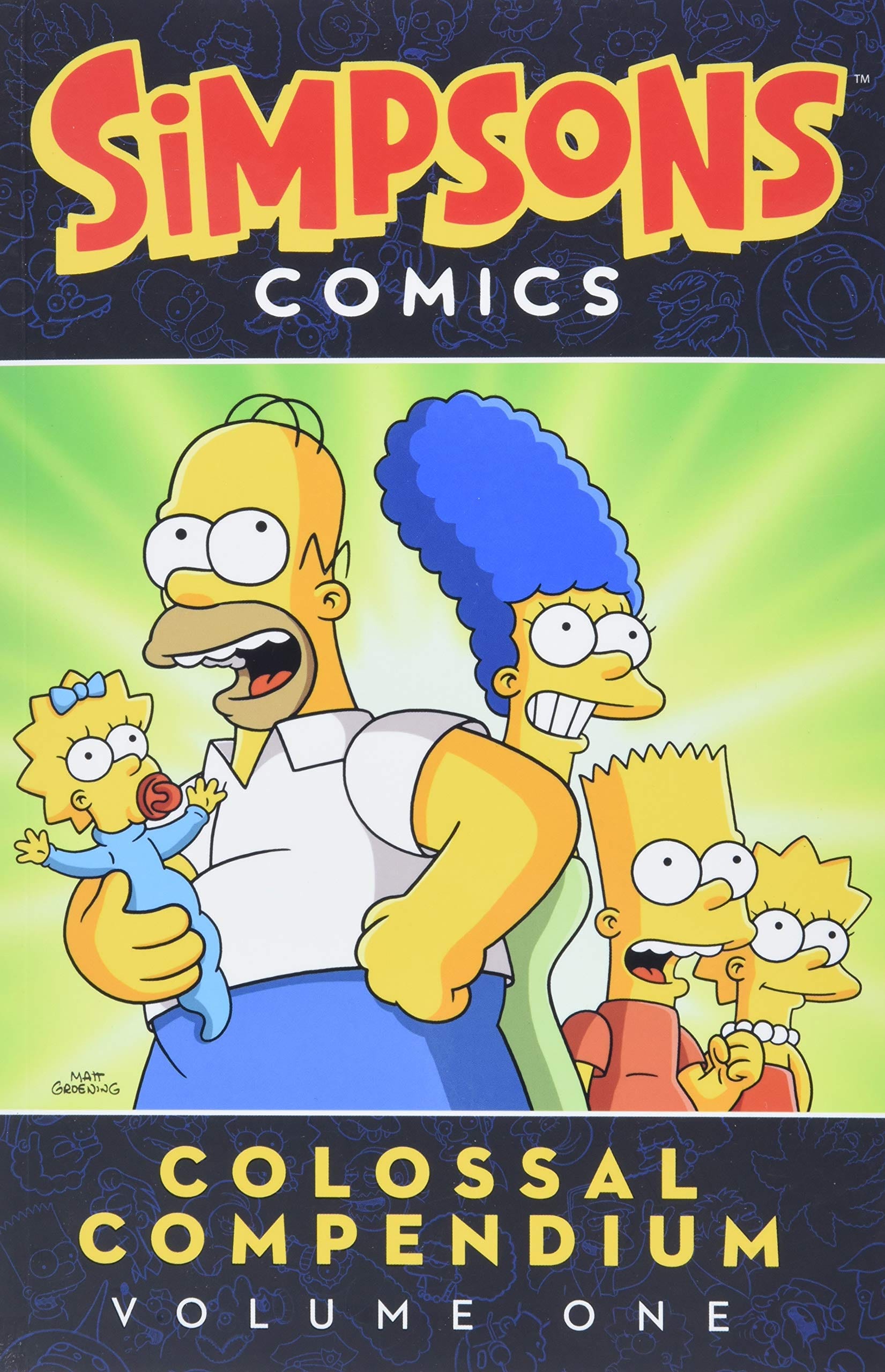 Harper Graphic Novel Simpsons Comics: Colossal Compendium Vol. 1 TP 9780062267757