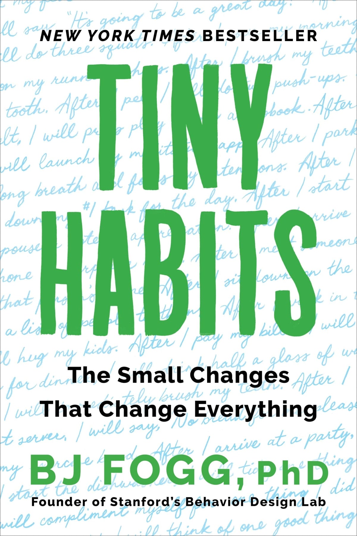 Harvest Books Tiny Habits: Small Changes that Change Everything by BJ Fogg 9780358362777