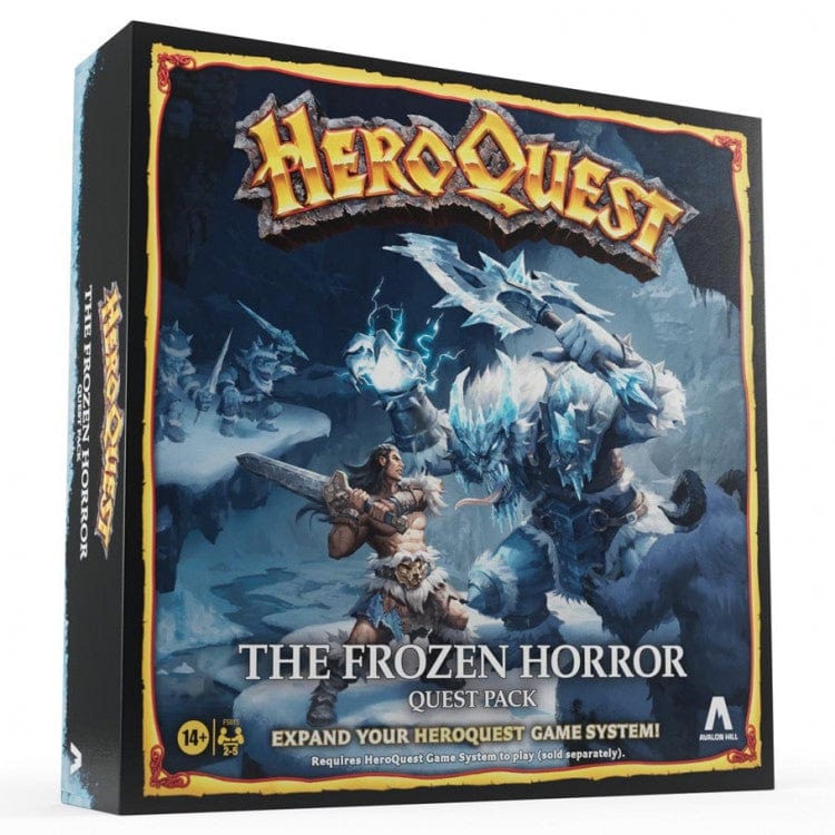 Hasbro Board Games > Large Box Games HeroQuest: The Frozen Horror 5010994132965 HSBF5815