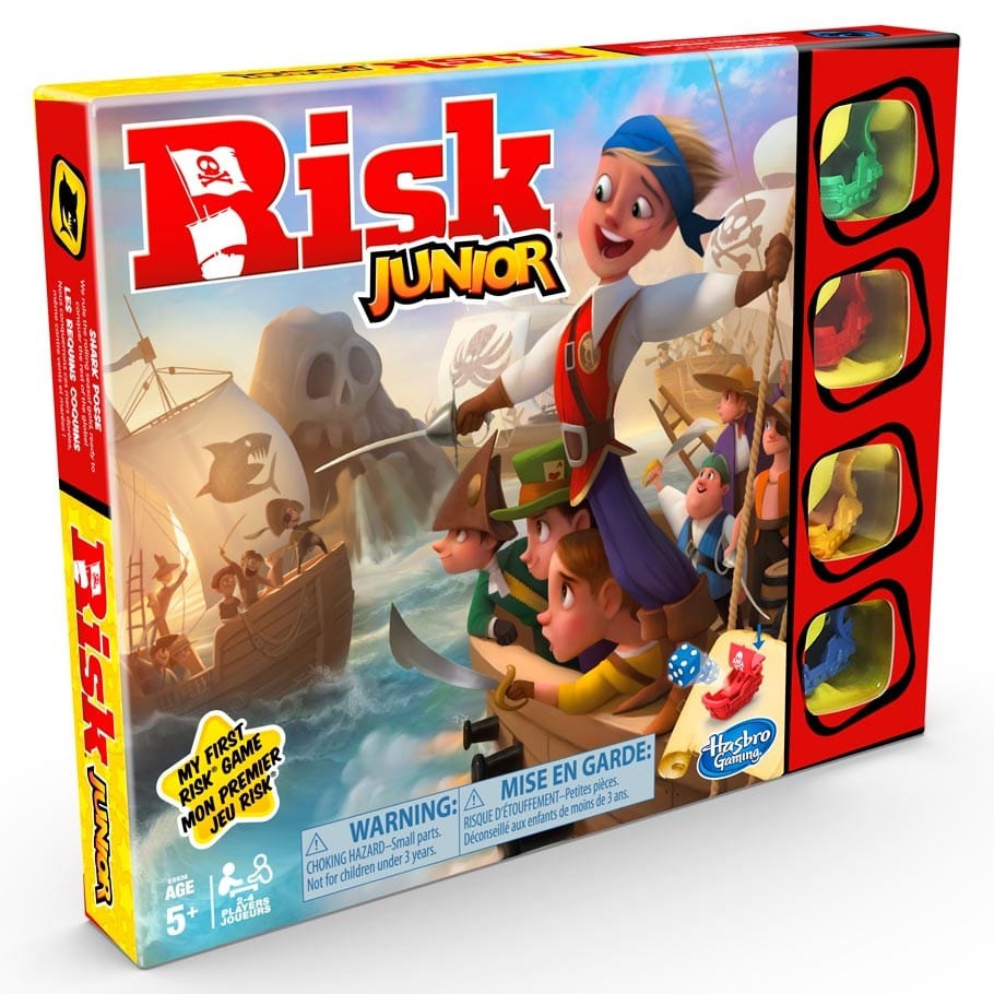 Hasbro Board Games > Large Box Games Risk Junior 630509874200