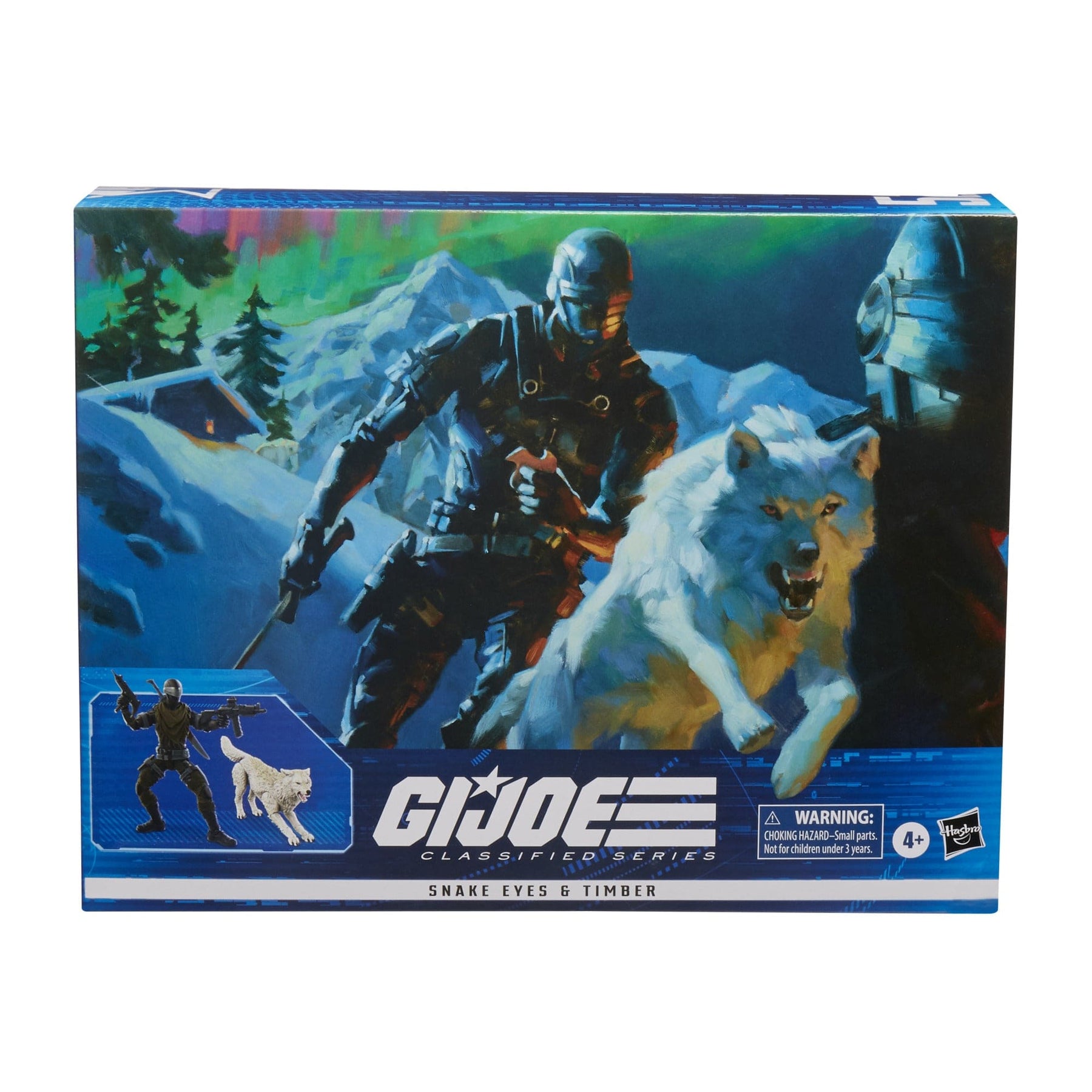 Hasbro Toy Group Toys > Action Figures > Other Action Figures Hasbro: GI Joe Classified Series - Snake Eyes & Timber 5010994104993 APR228563