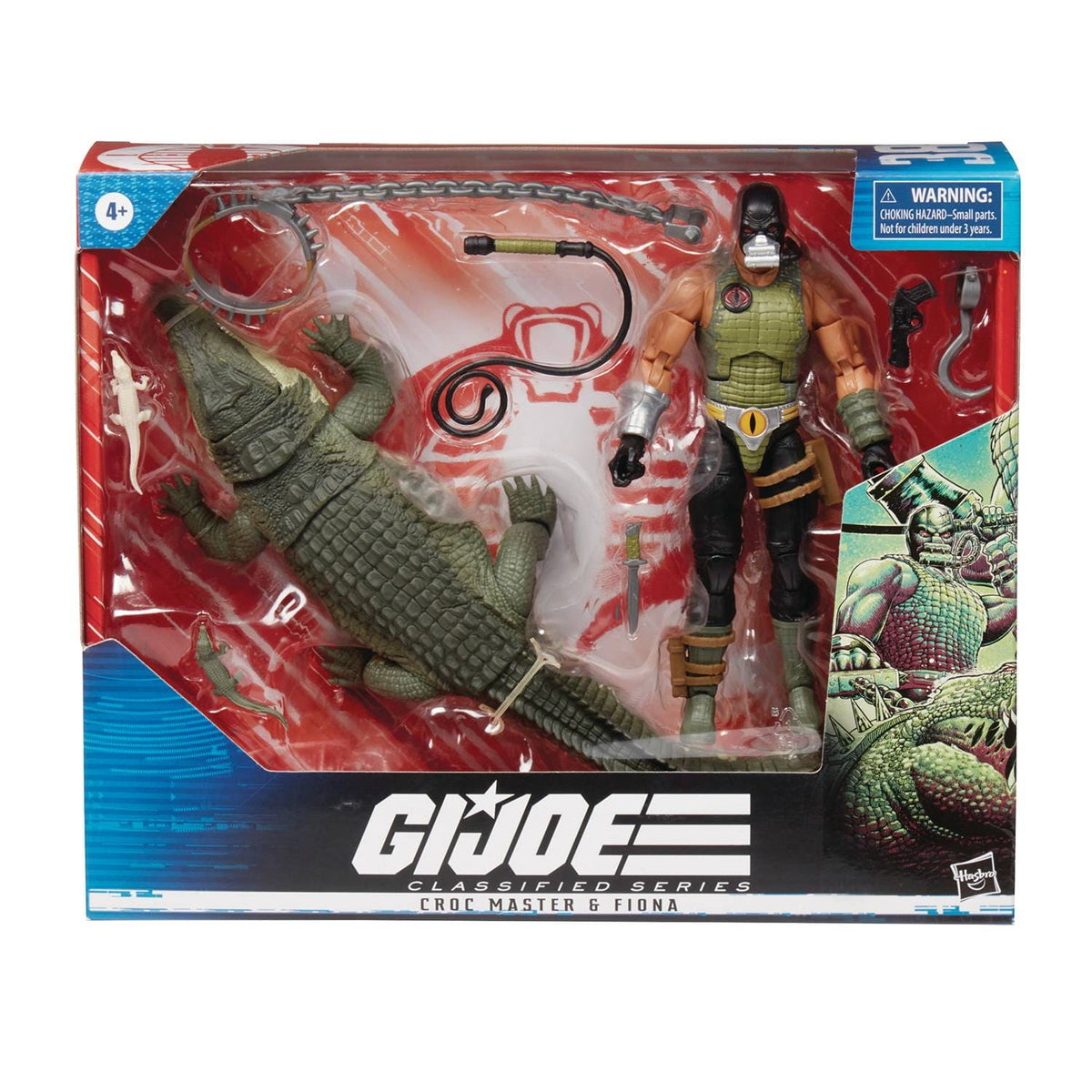 Hasbro Toys > Action Figures > Animation Hasbro: GI Joe Classified - Croc Master & Fiona 6" 5010993937790 AUG219430