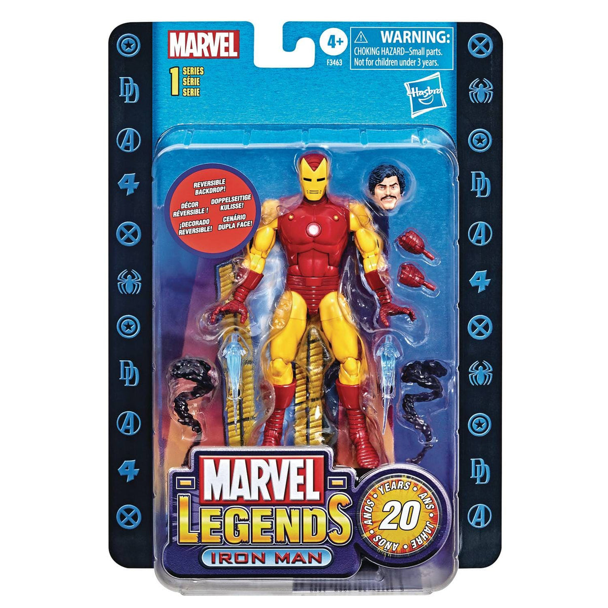 Hasbro Toys > Action Figures > Marvel Legends Hasbro: Marvel Legends - Iron Man (Series 1) 5010993956722