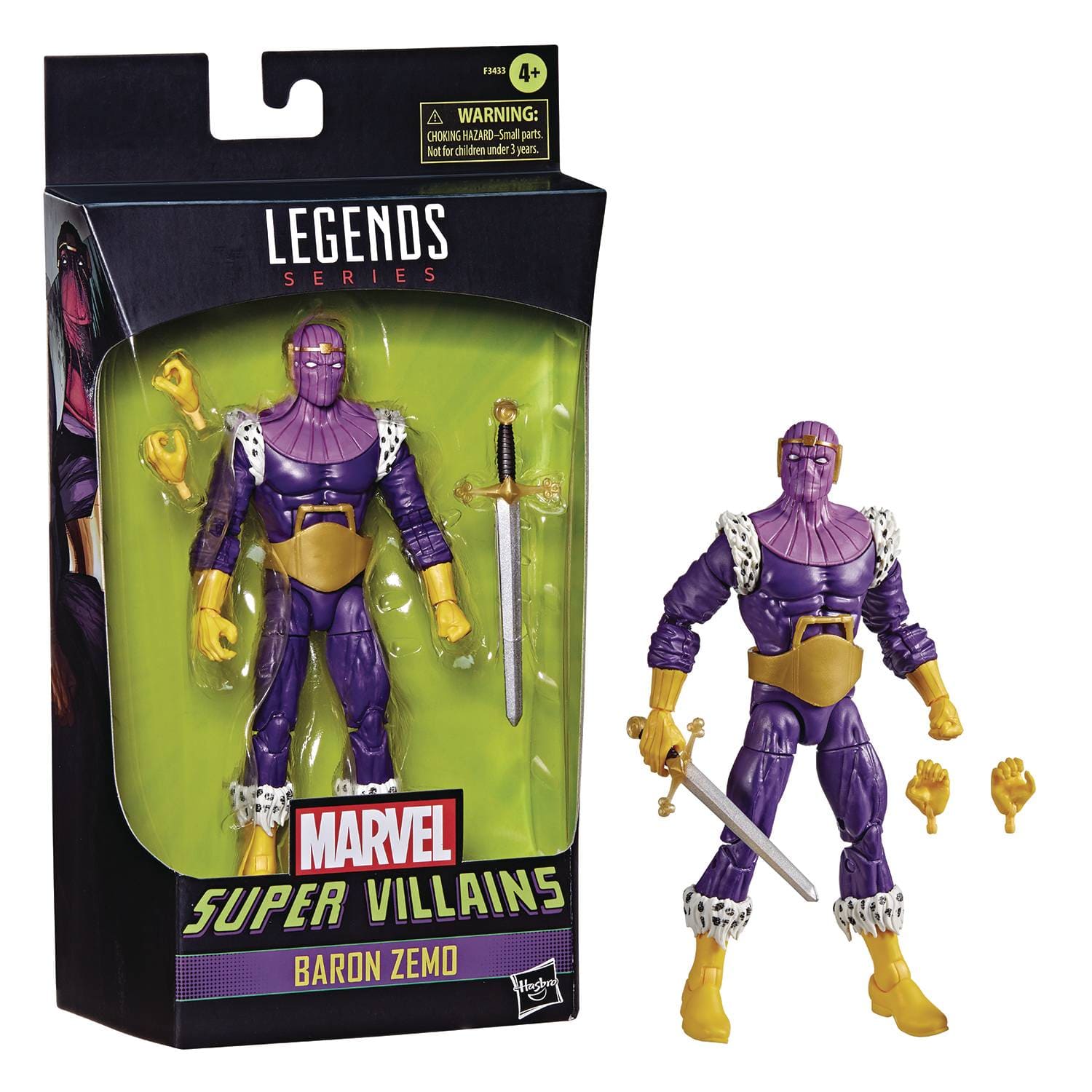 Hasbro Toys > Action Figures > Marvel Legends Hasbro: Marvel Legends - Baron Zemo (Classic Comics) 5010993943364 MAR229622