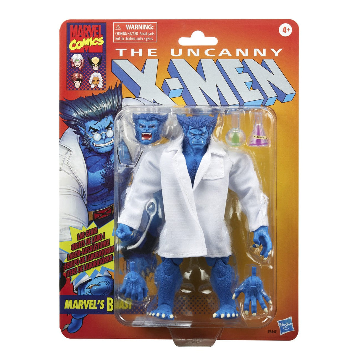 Hasbro Toys > Action Figures > Marvel Legends Hasbro: Marvel Retro Legends - Beast 6" (Uncanny X-Men) 5010994140724 HSF3447