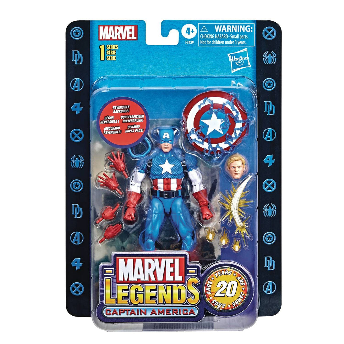 Hasbro Toys > Action Figures > Marvel Legends Hasbro: Marvel Legends - Captain America (Series 1) 5010993956654