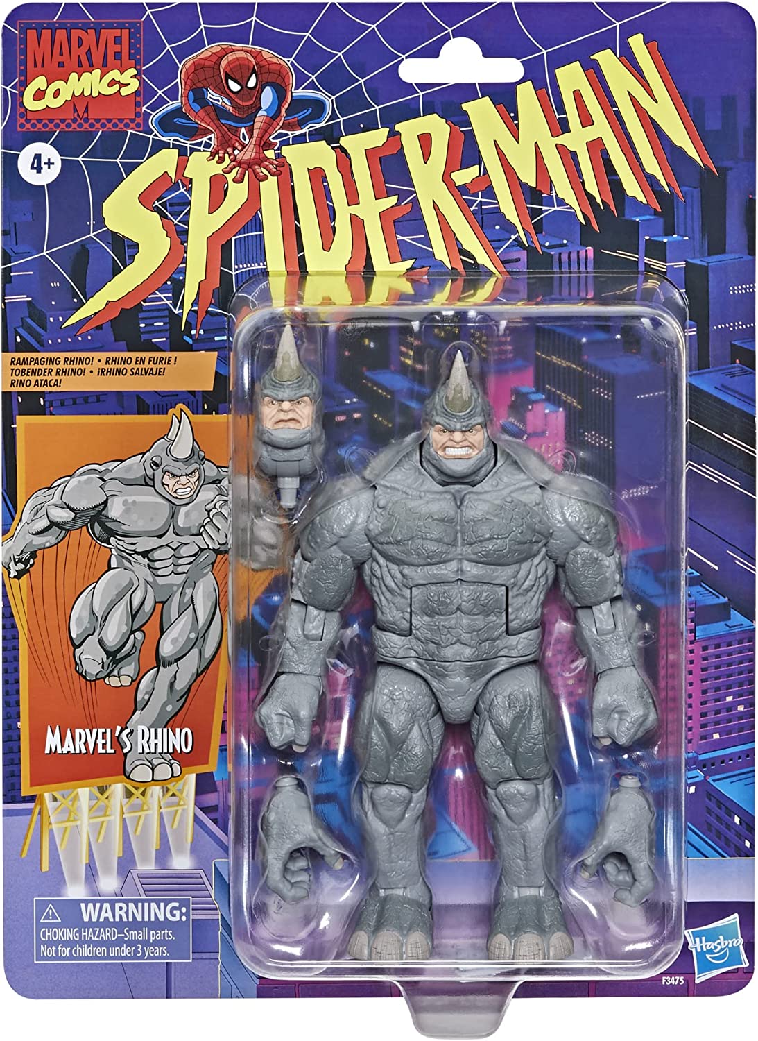 Hasbro Toys > Action Figures > Other Action Figures Hasbro: Marvel Retro Legends - Rhino (Spider-Man) 5010993970582