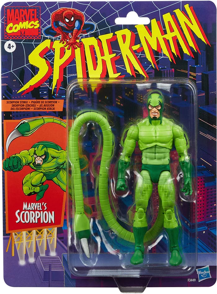 Hasbro Toys > Action Figures > Marvel Legends Hasbro: Marvel Retro Legends - Scorpion (Spider-Man) 5010994140854 HSF3449