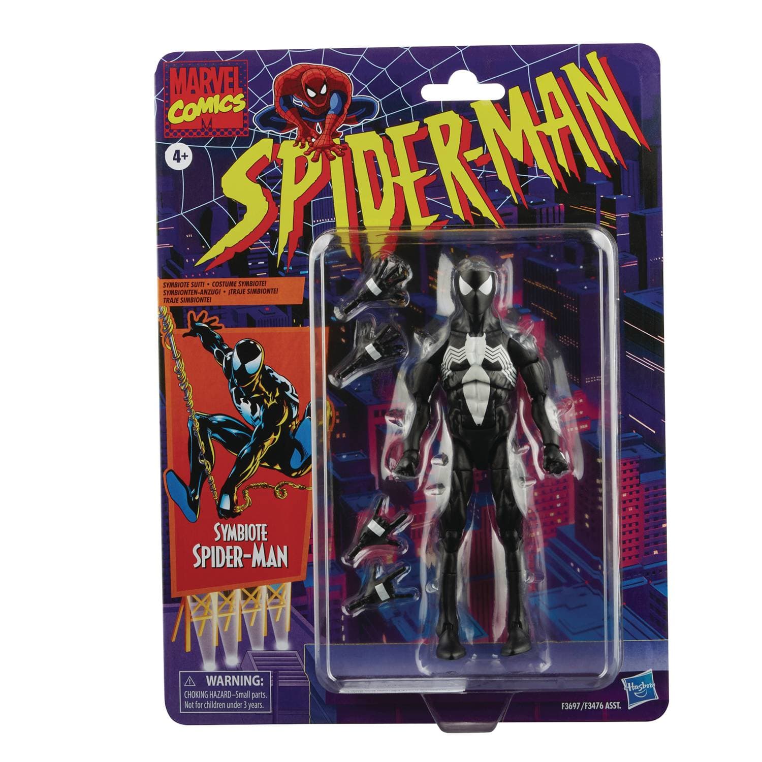 Hasbro Toys > Action Figures > Marvel Legends Hasbro: Marvel Retro Legends - Symbiote Spider-Man (Spider-Man) 5010993938001