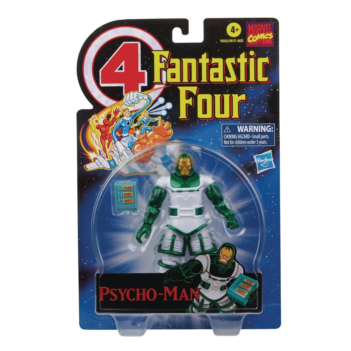 Hasbro: Marvel Vintage Legends - Psycho Man (Fantastic Four)