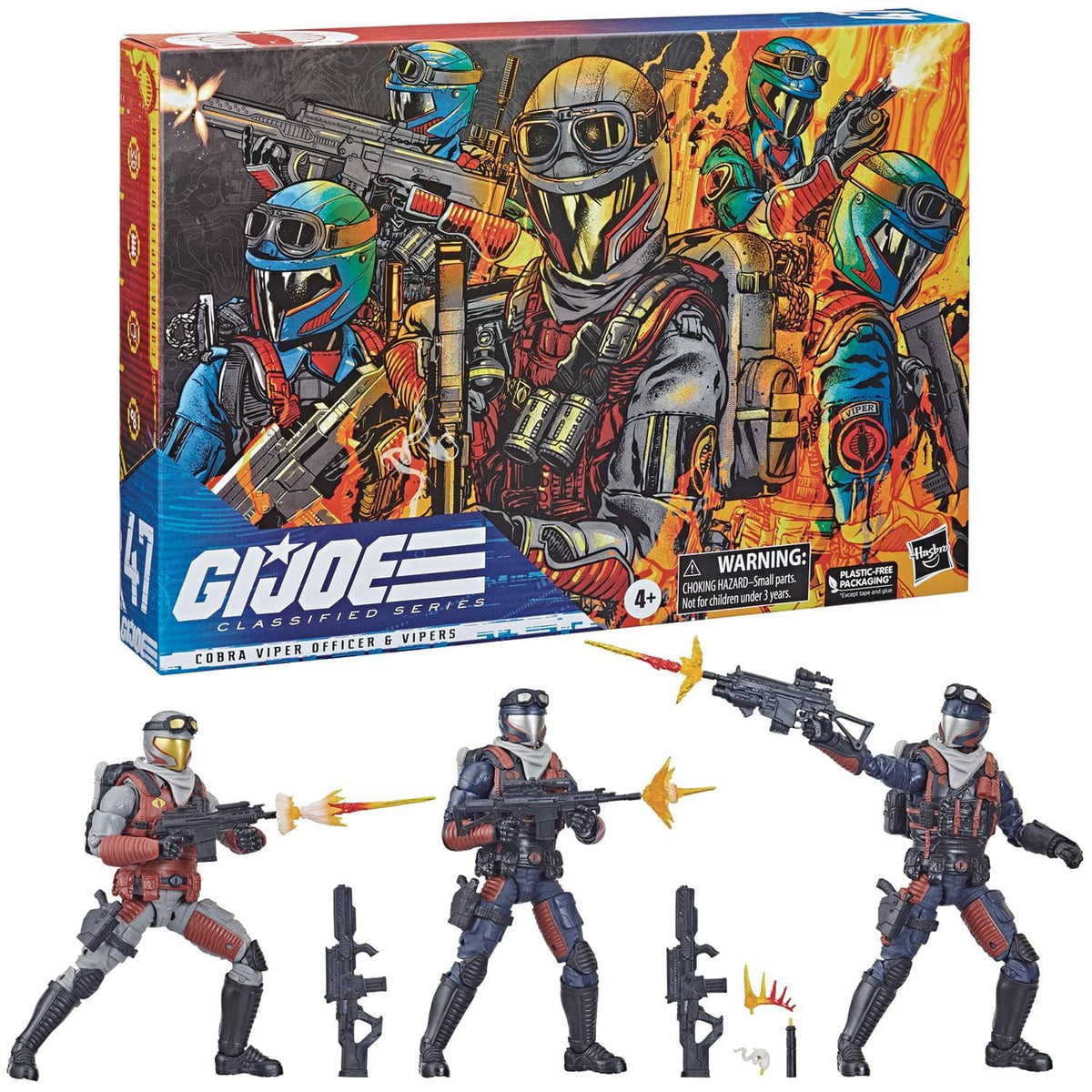 Hasbro Toys > Action Figures > Other Action Figures Hasbro: G.I. Joe Classified Series - Cobra Viper Officer & Vipers 5010993963355 JAN228652