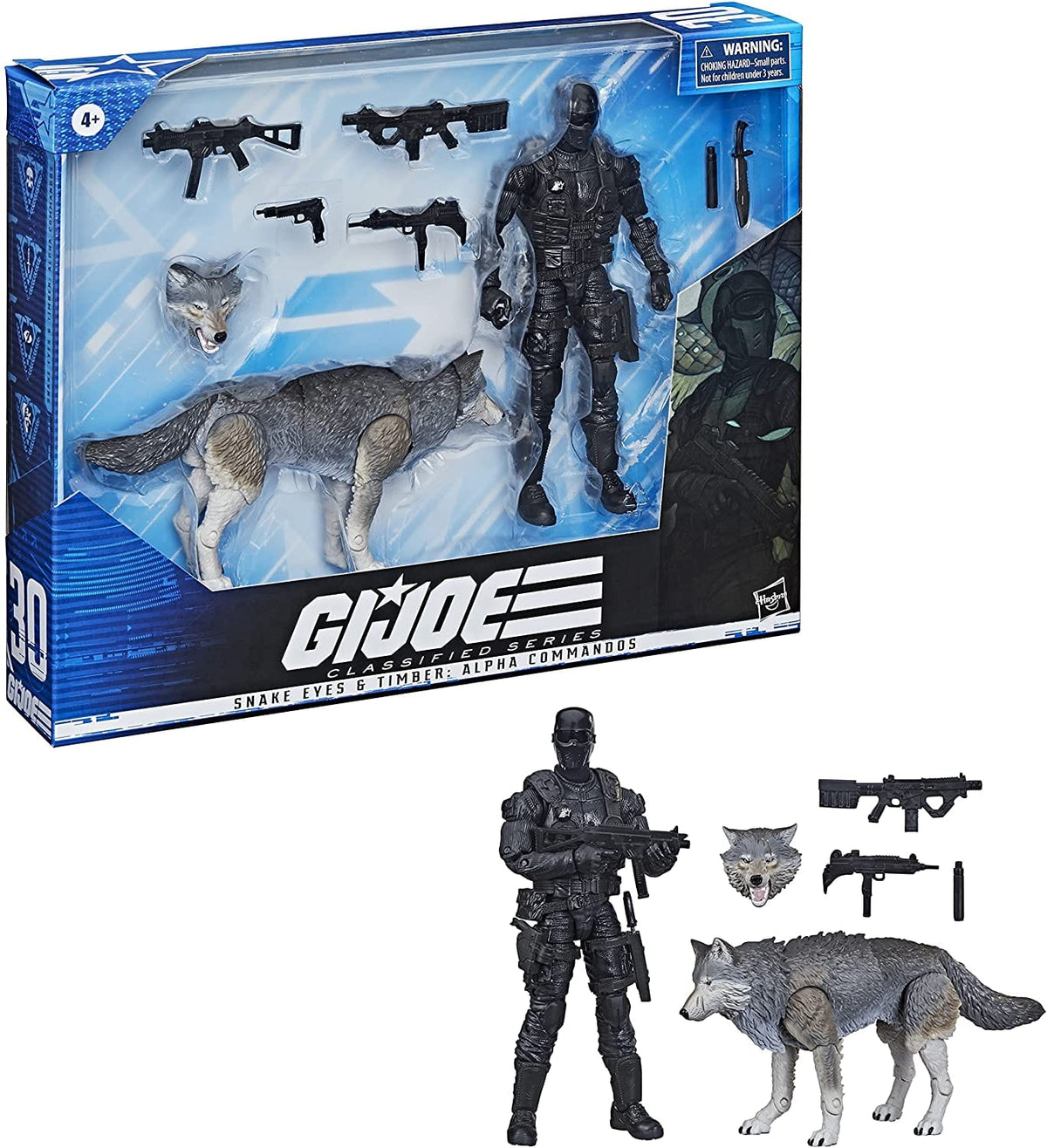 Hasbro: GI Joe Classified Series - Snake Eyes & Timber, Alpha Commandos 30 - Third Eye