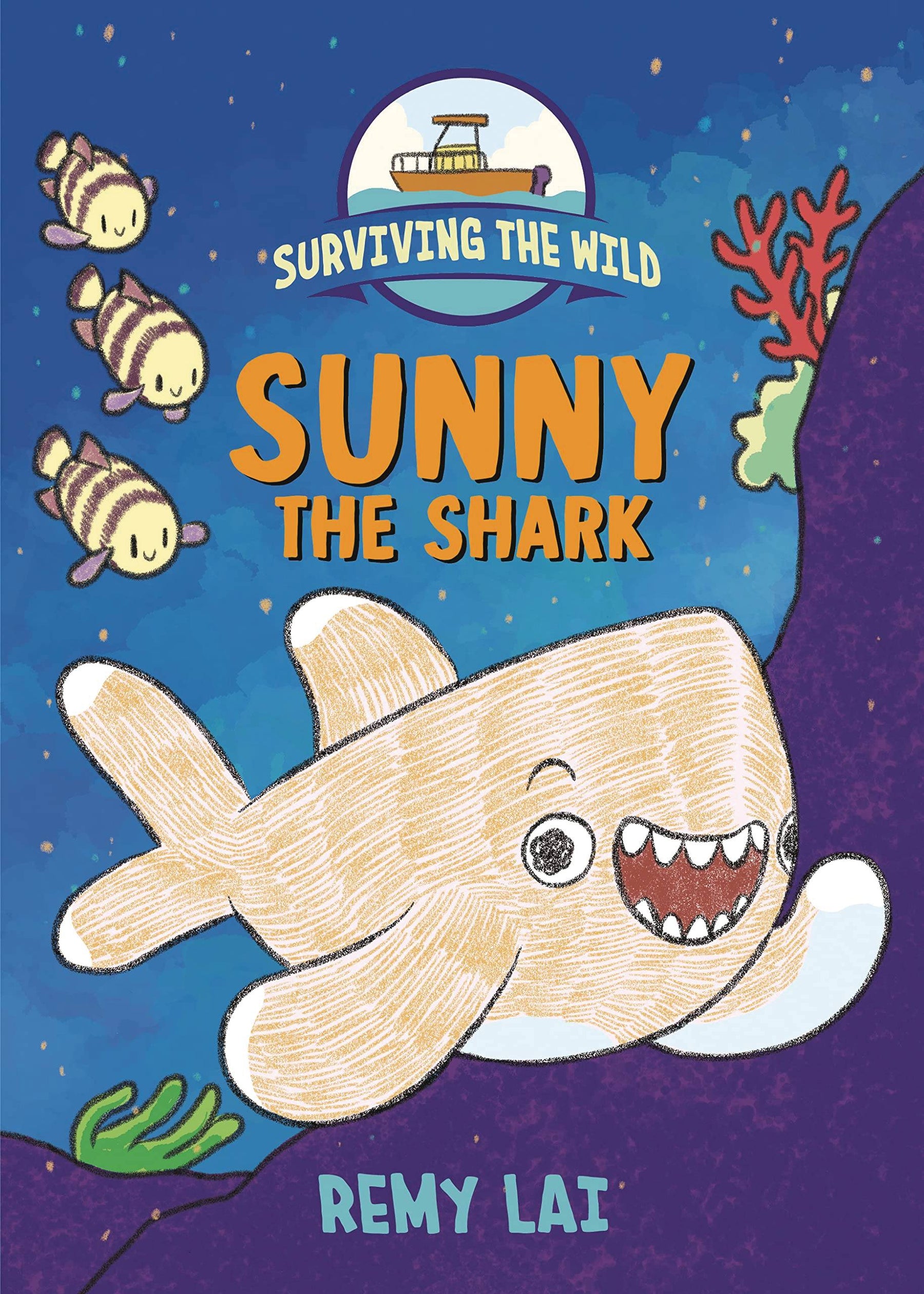 HENRY HOLT Graphic Novel Surviving The Wild Sunny The Shark HC 9781250785459 JUN221619