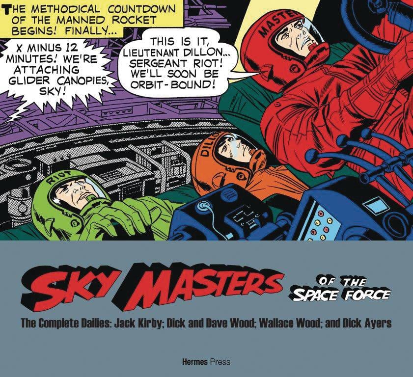 SKY MASTERS OF SPACE FORCE COMP DAILIES 1958-1961 SC - Third Eye