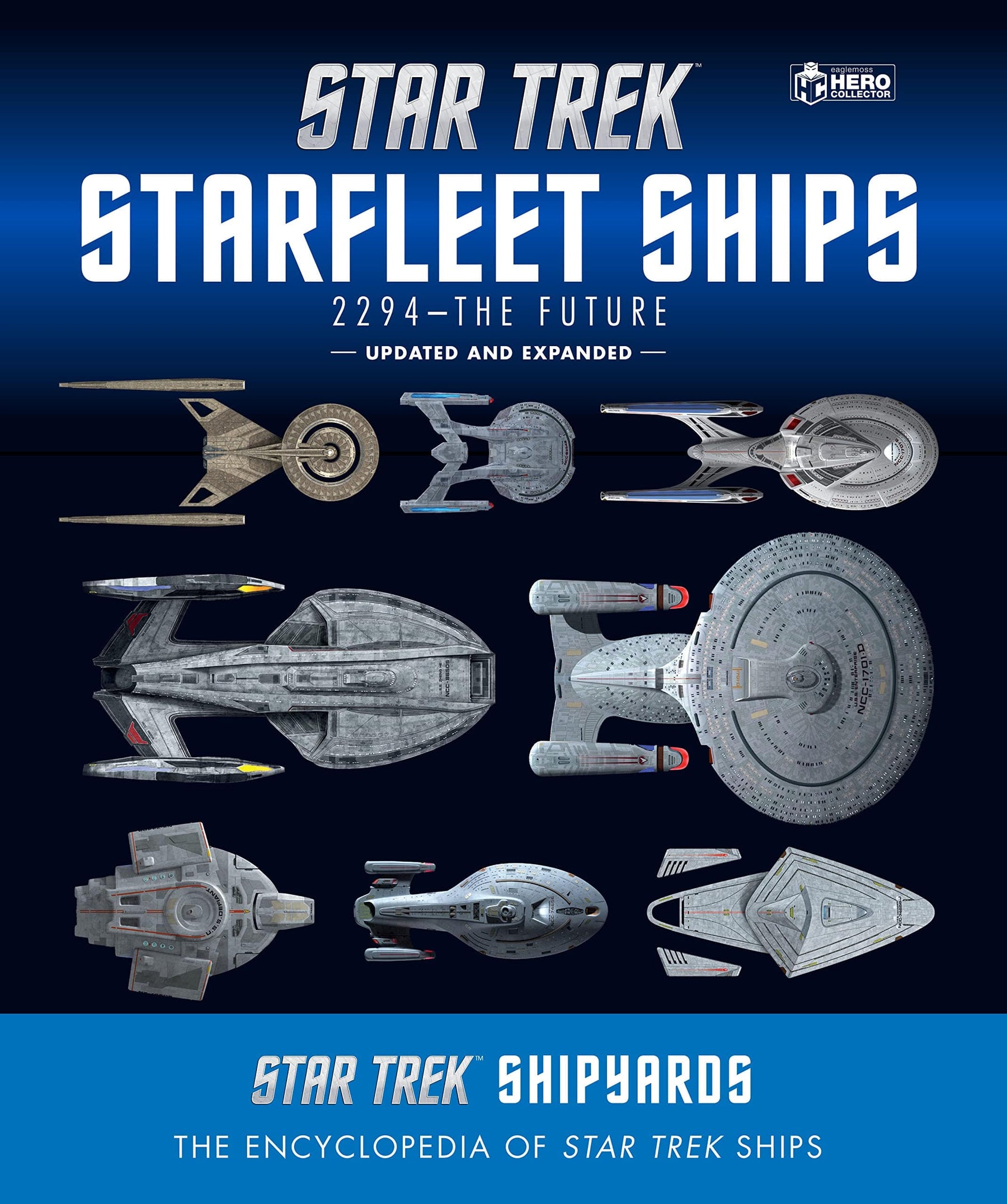 Hero Collector Books Star Trek Shipyards: Starfleet Ships - 2294 to the Future 2E HC 9781858759999