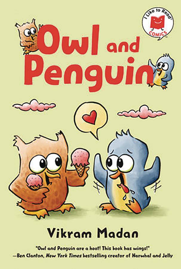 I LIKE TO READ COMICS HC GN OWL AND PENGUIN - Third Eye