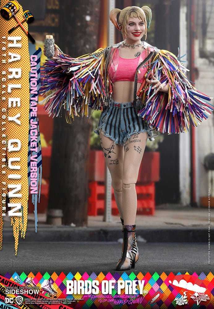 Hot Toys Toys > Action Figures > Other Action Figures Hot Toys Collectible Figure: DC Comics - Harley Quinn, Caution Tape Jacket (Birds of Prey) 4895228604750 906087